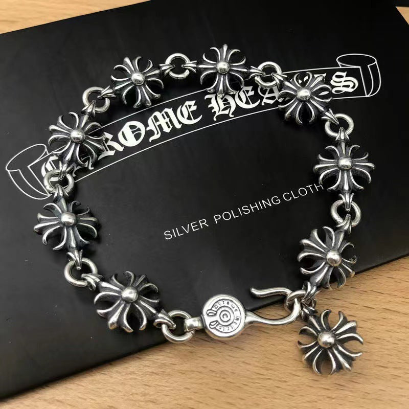 Retro domineering bracelet hip-hop personality men&