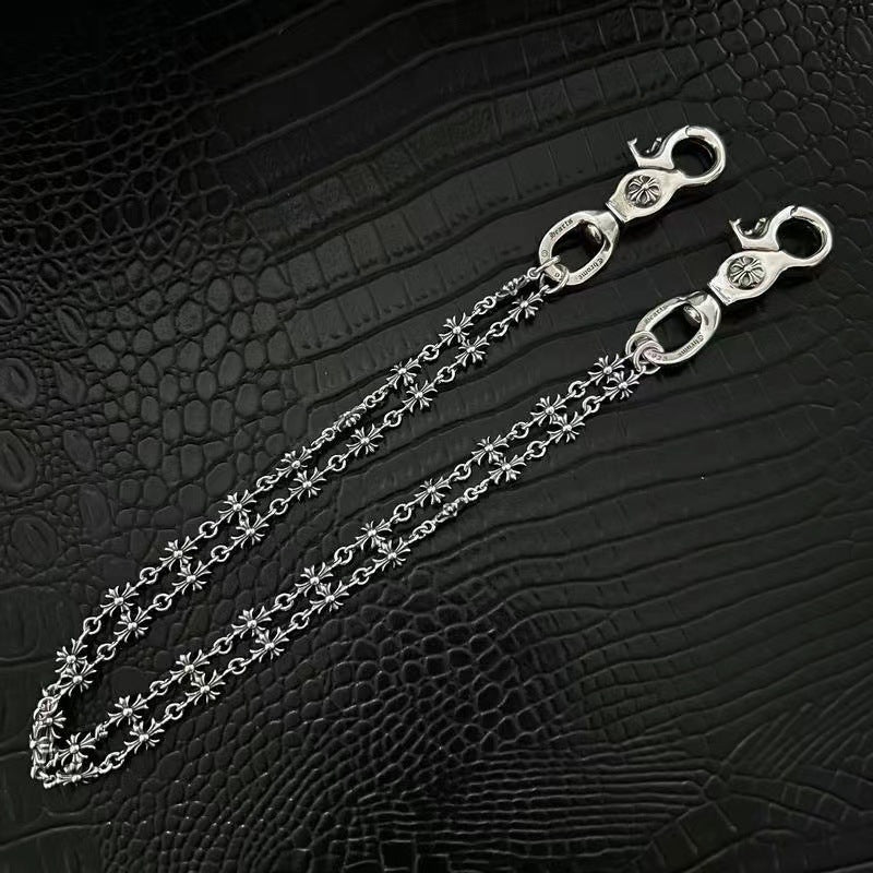 Retro chain waist trouser chain bag chain