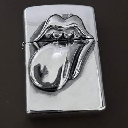 flame cross sword tongue anchor retro lighter