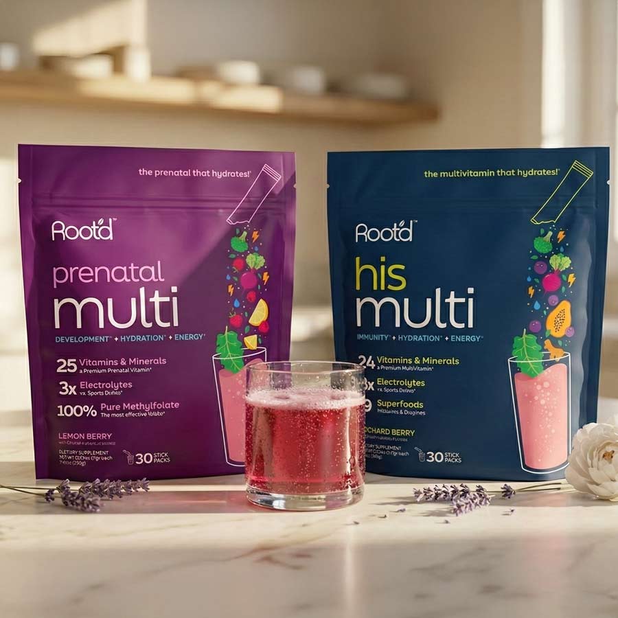 Growing Together Bundle - The Hydrating Multivitamin - For Future Mom &amp; Dad