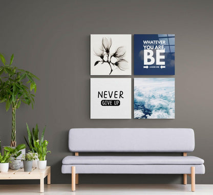 Motivation Quadro Glass Wall Art