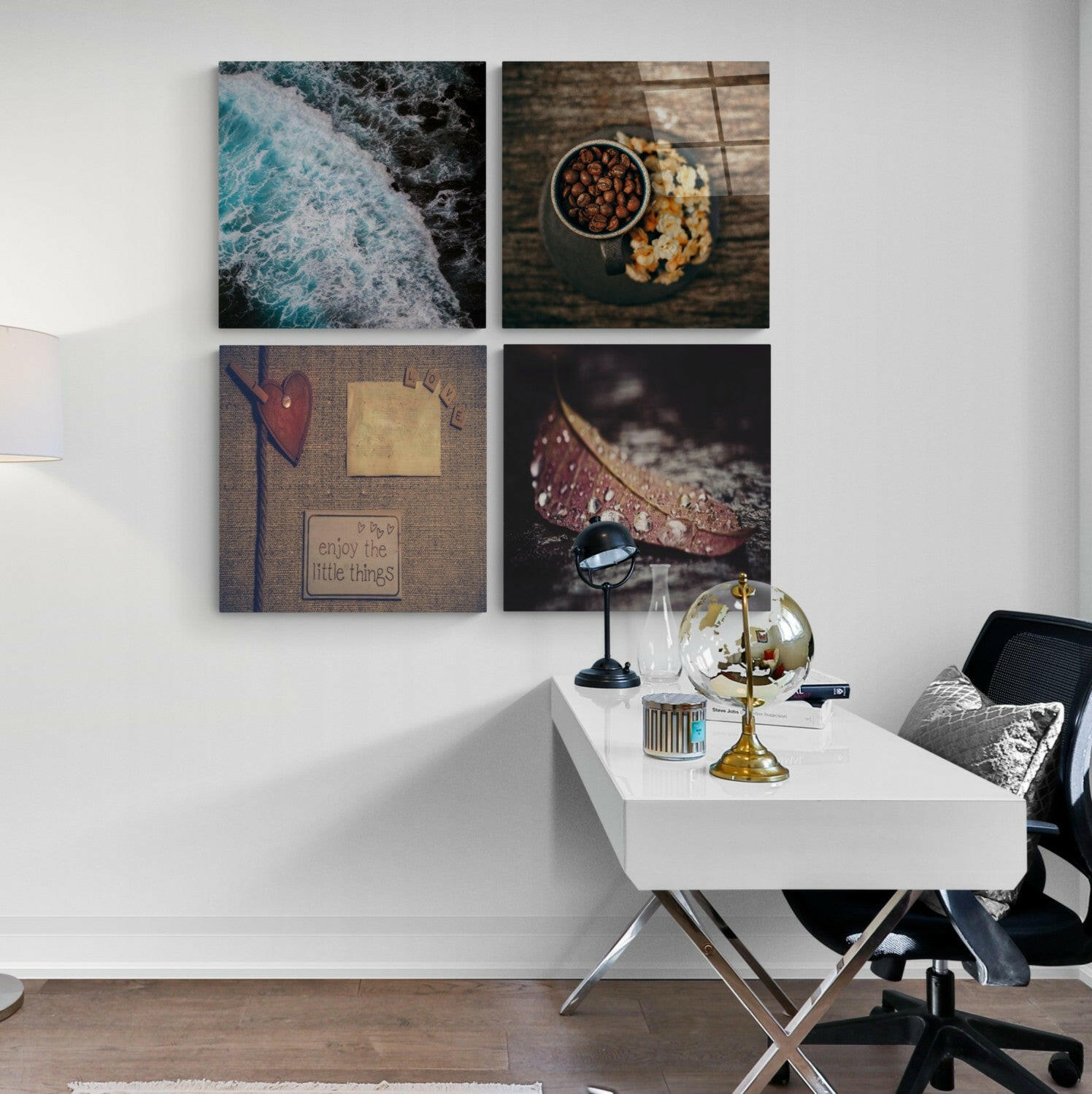 Little Things Quadro Glass Wall Art