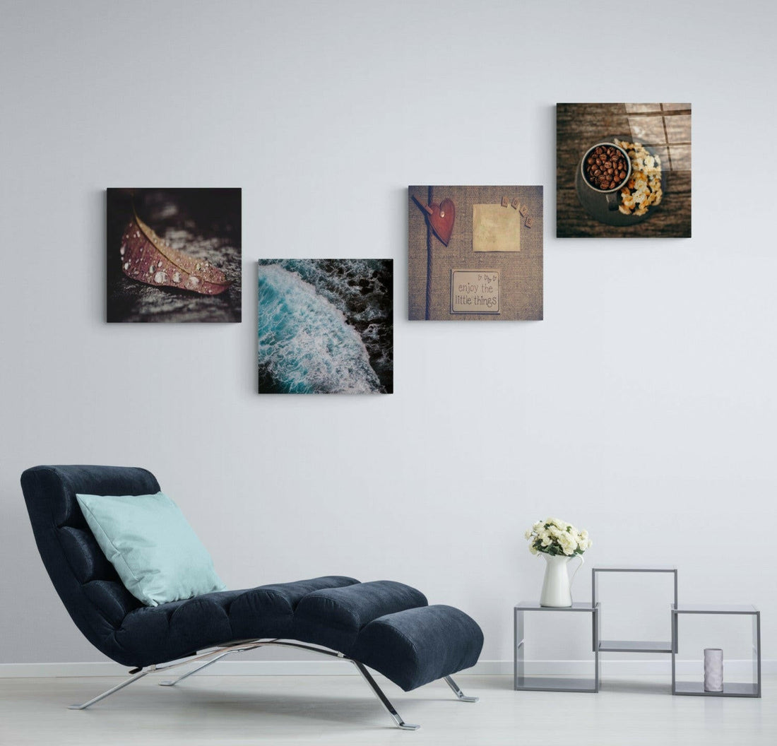 Little Things Quadro Glass Wall Art