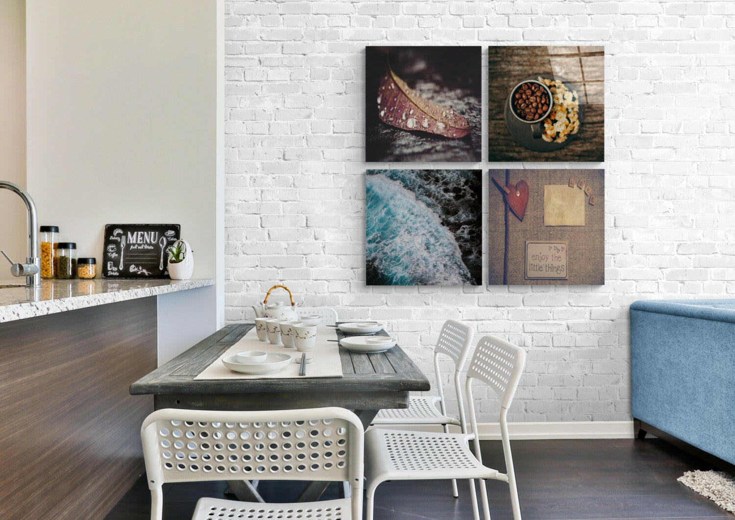 Little Things Quadro Glass Wall Art