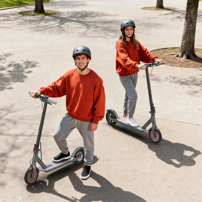 AOVOPRO ES80 350W Electric Scooter 10.5Ah 19mph Max Speed Smart APP Control 21miles Max Range Foldable E-Scooter for Adult