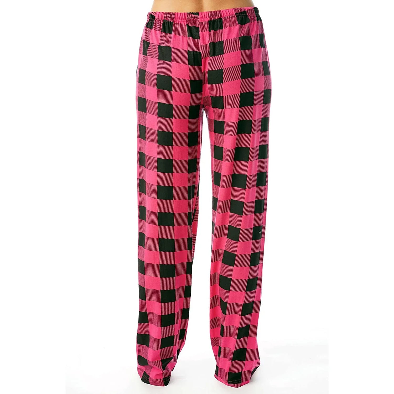 Women Christmas Pajama pants Autumn Winter Plaid Printed Pants