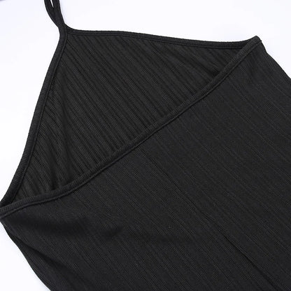 Knitted Long Sleeve Slim Mini Fairycore Slash Neck Dress