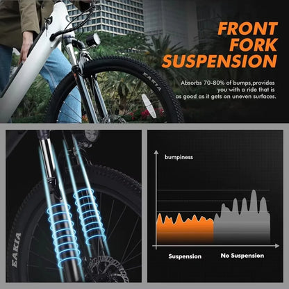 eBike Boys 750W Motor E-Bike - Water Resistant, 7-Speed Performance