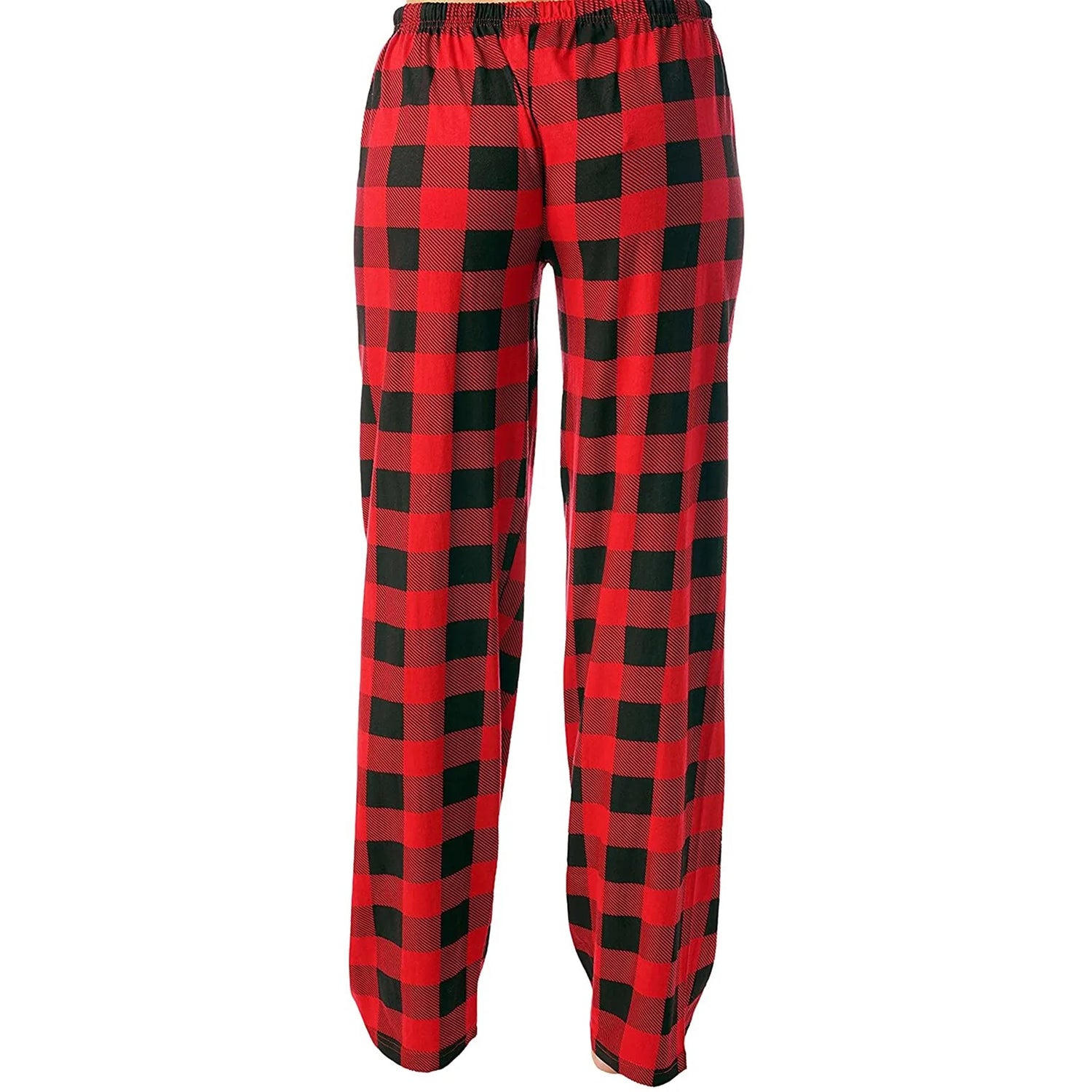 Women Christmas Pajama pants Autumn Winter Plaid Printed Pants