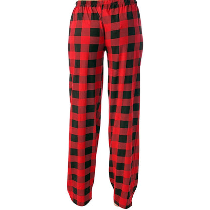 Women Christmas Pajama pants Autumn Winter Plaid Printed Pants