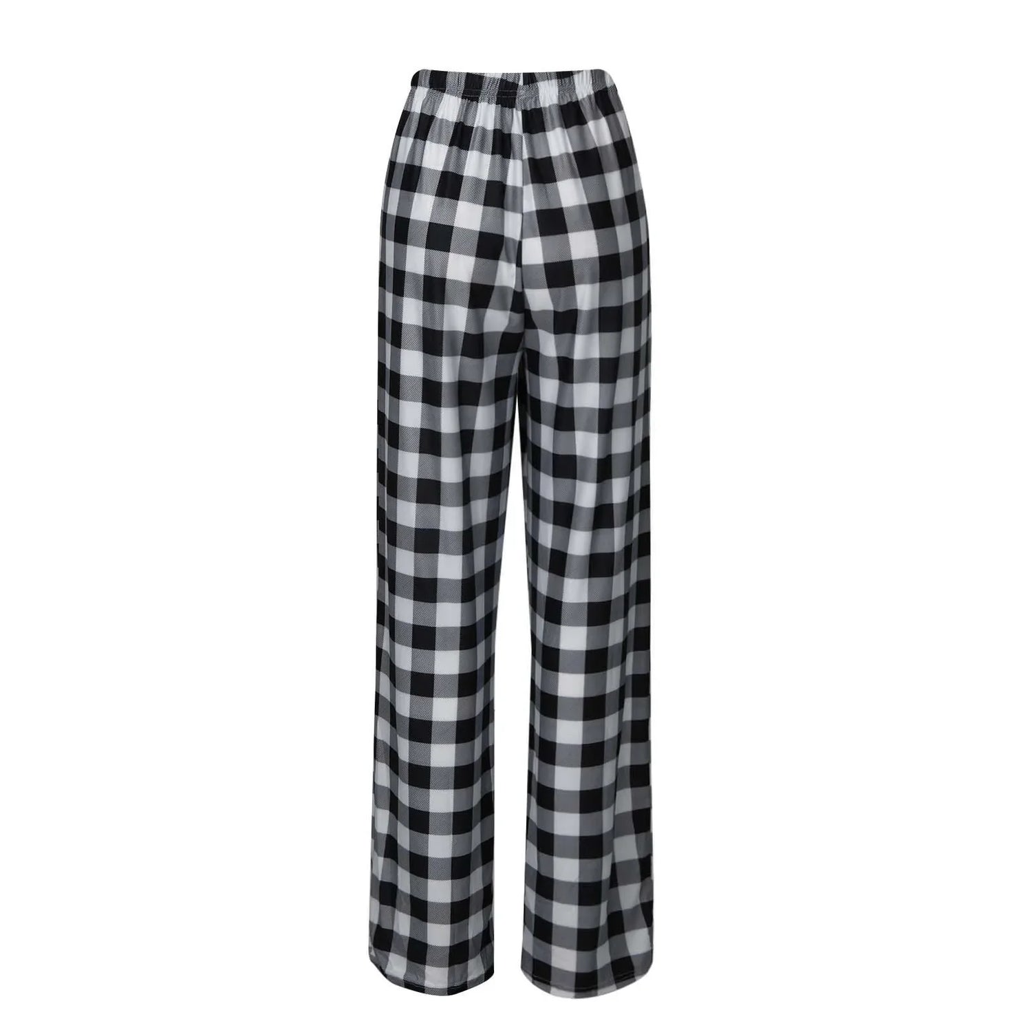 Women Christmas Pajama pants Autumn Winter Plaid Printed Pants