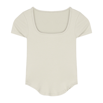 Pure Color Slim Short Sleeve Tees Women 2022 Summer Y2k Crop Fashion Sexy Blouse