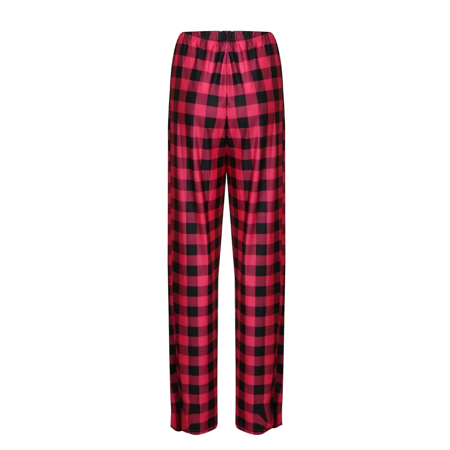 Women Christmas Pajama pants Autumn Winter Plaid Printed Pants