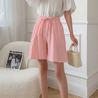 Summer Cotton Linen Loose Women&