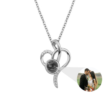 customizable Love photos Projection Necklace Pendant