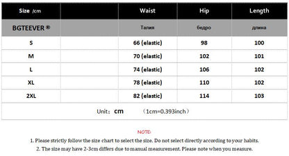 Drawstring PU Leather Trousers Women Elastic Waist Straight Faux Leather Pants