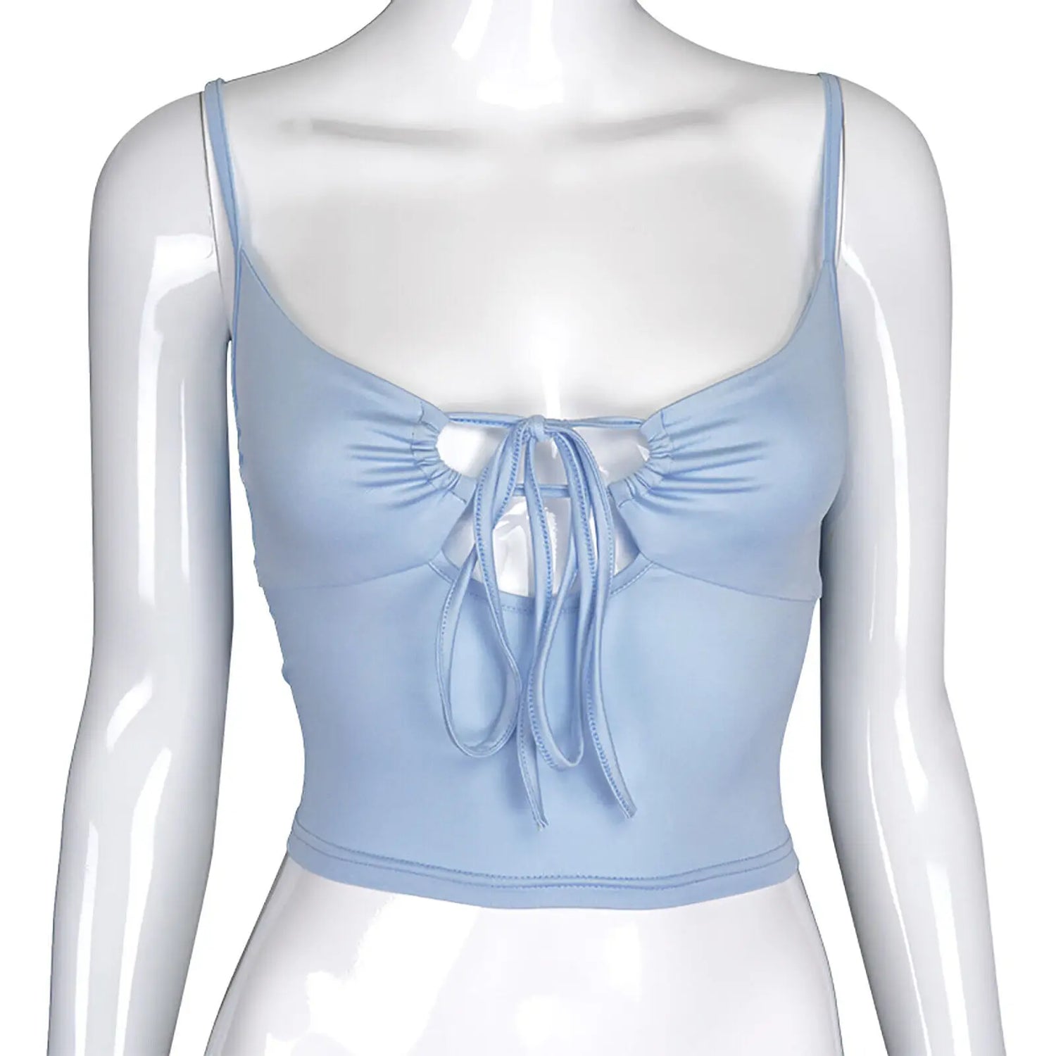 Lace-up Camisole Y2k Hollow Out Crop Top Summer