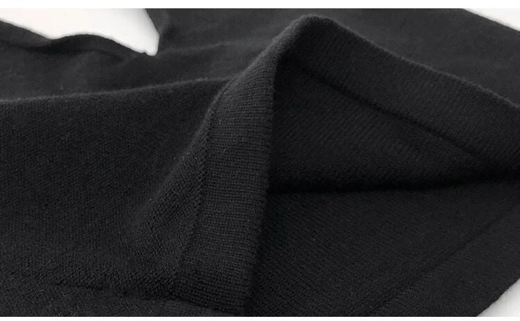 Y2K T-shirt Two Piece Women Long Sleeve Smock+Knitted Halterneck Camis Skinny Cropped Tops Woman