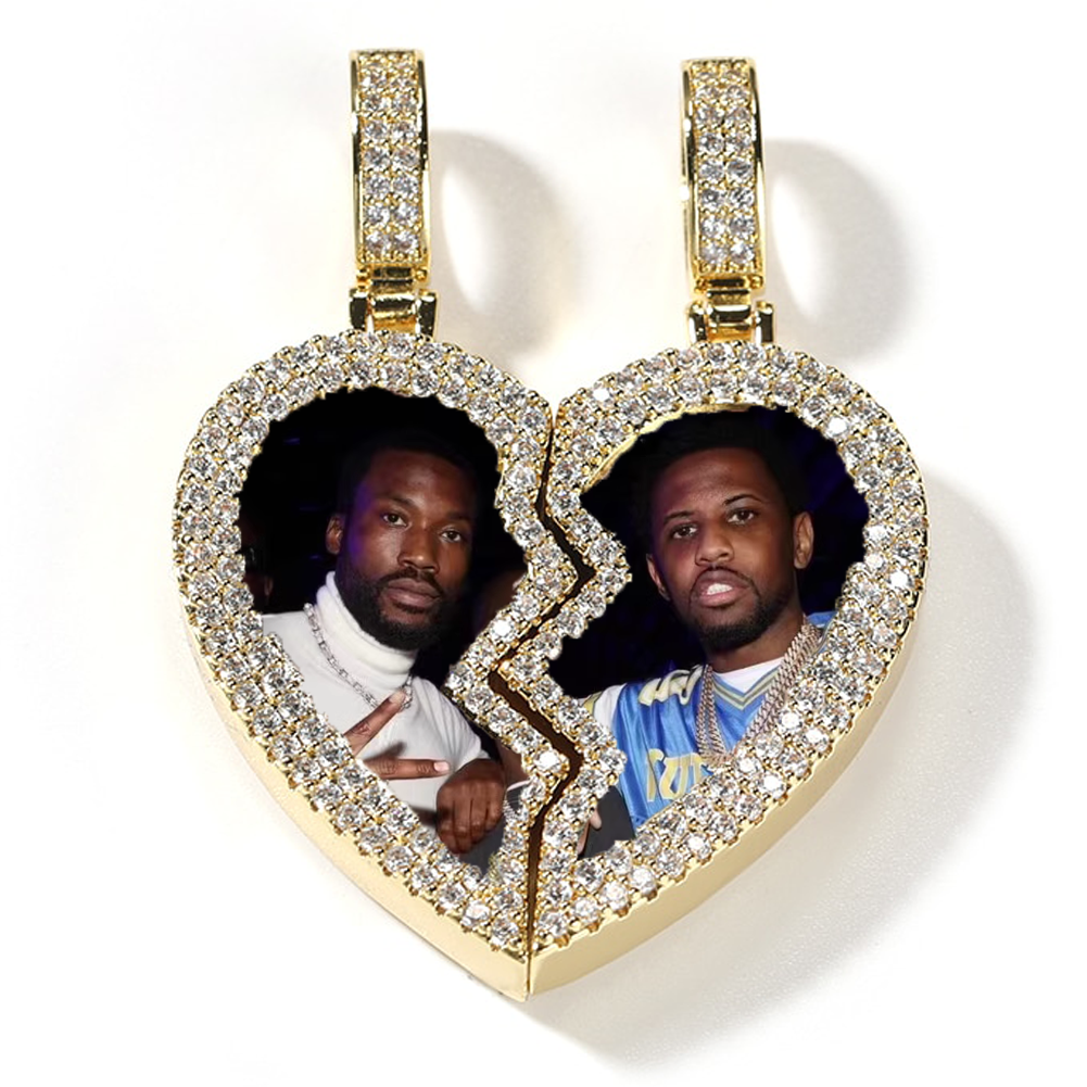 Broken Heart Photo 2 Pictures Pendant
