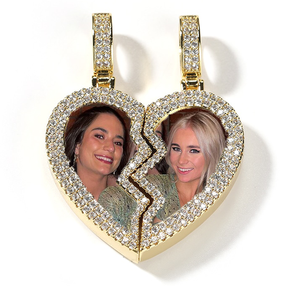 Broken Heart Photo 2 Pictures Pendant