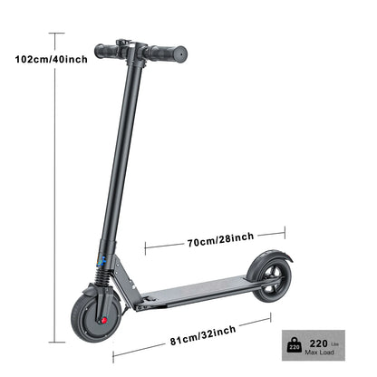 COROMA Electric Scooter for Women - Foldable, 40-60km Range
