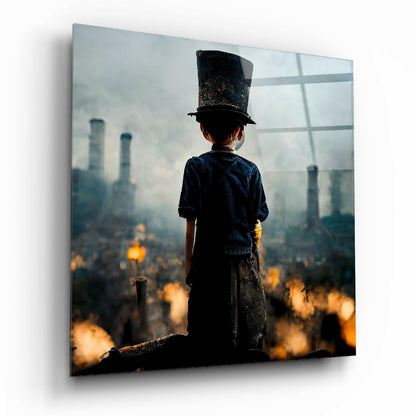 Survivor Glass Wall Art  || Designer Collection