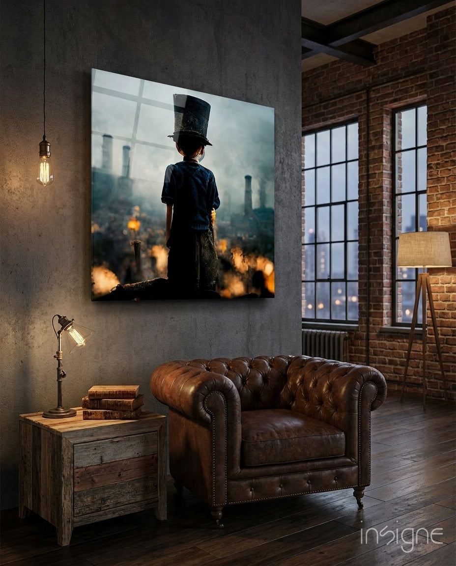 Survivor Glass Wall Art  || Designer Collection