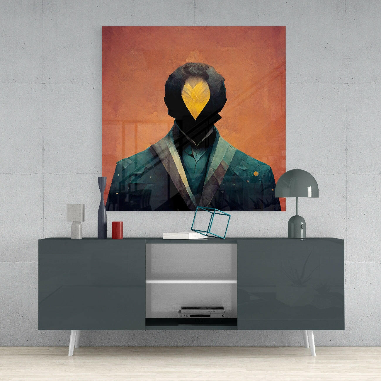 Who Glass Wall Art  || Designer Collection