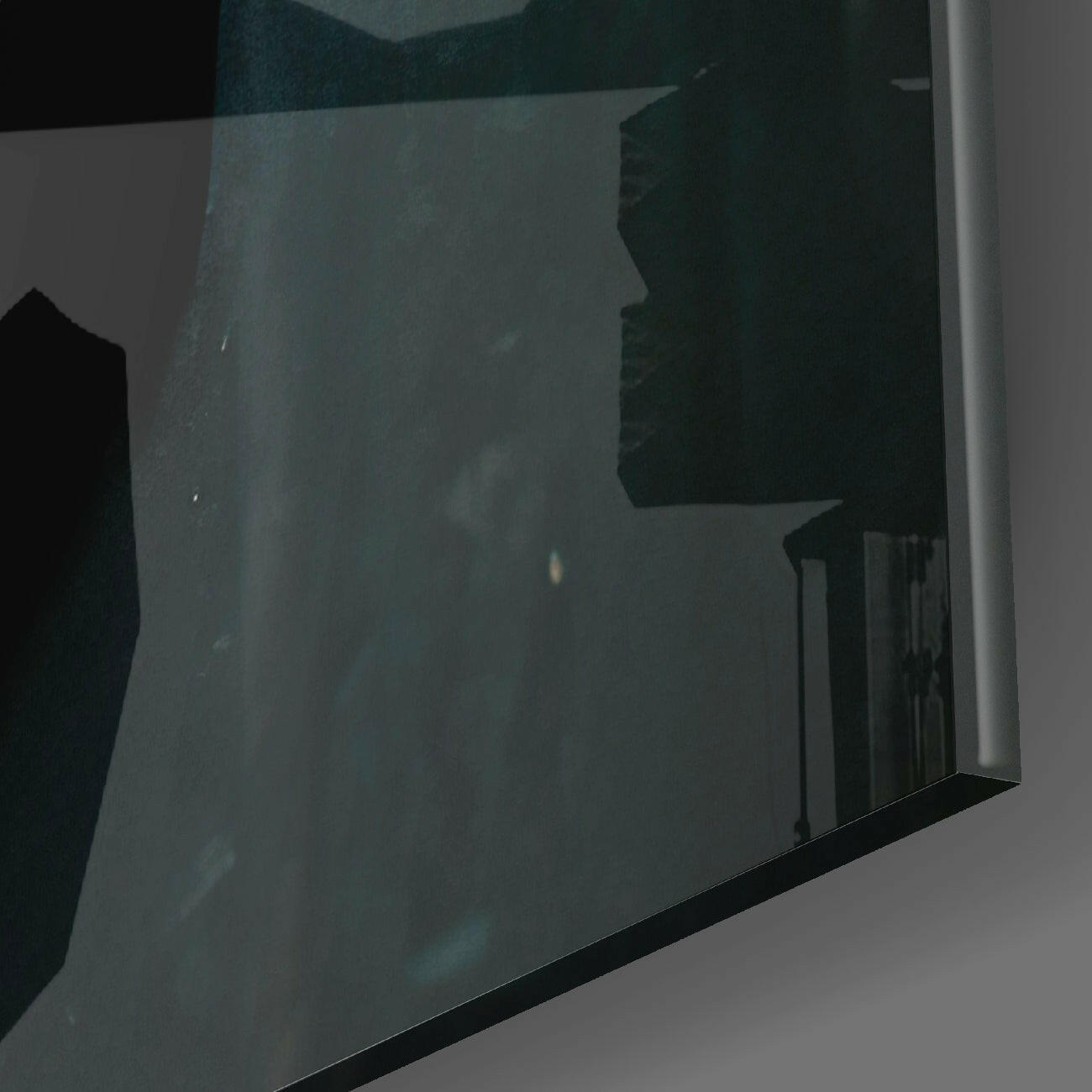 The Beak Behind the Masks Glass Wall Art  || Designer Collection