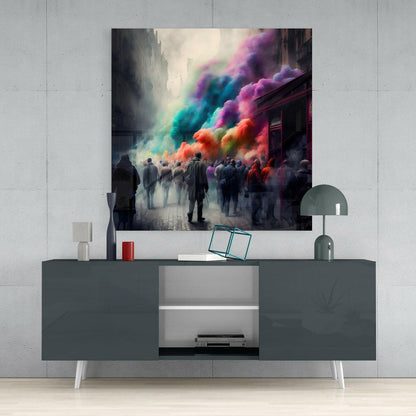 Escape Glass Wall Art  || Designers Collection