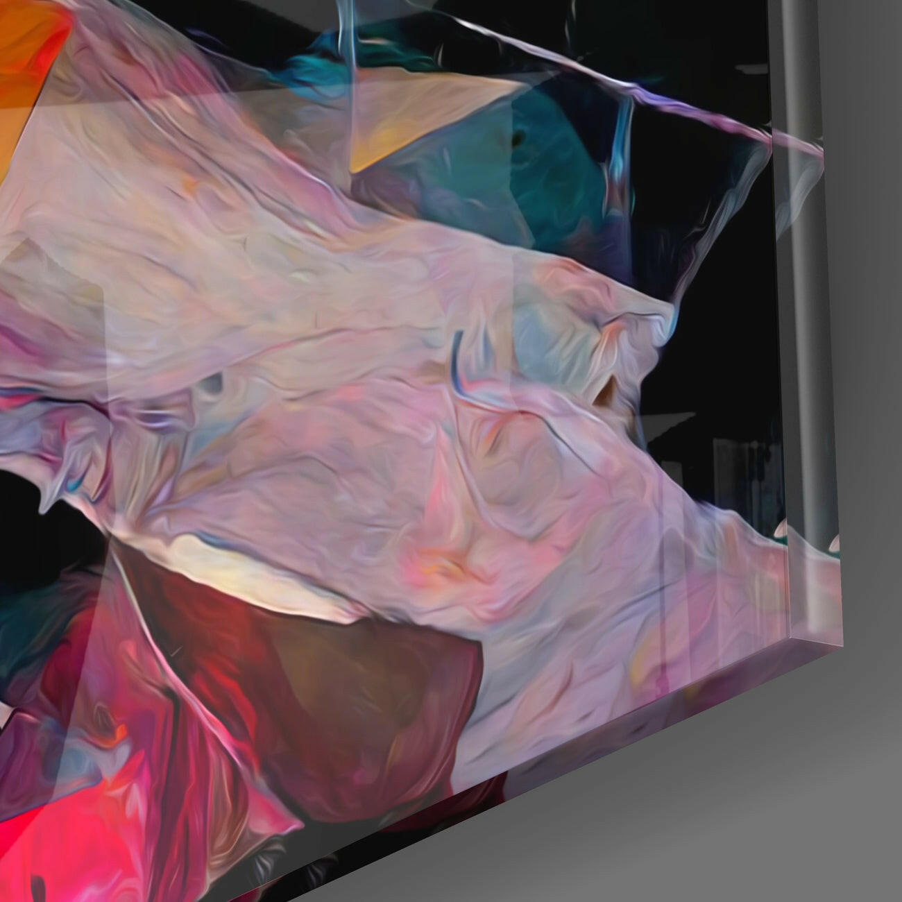 Ballerina Glass Wall Art  || Designers Collection