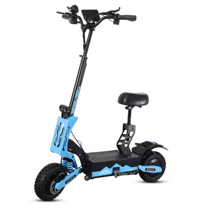 Arwibon 5600W Dual-Motor Electric Scooter 60V27AH With Top Speed 46MPH