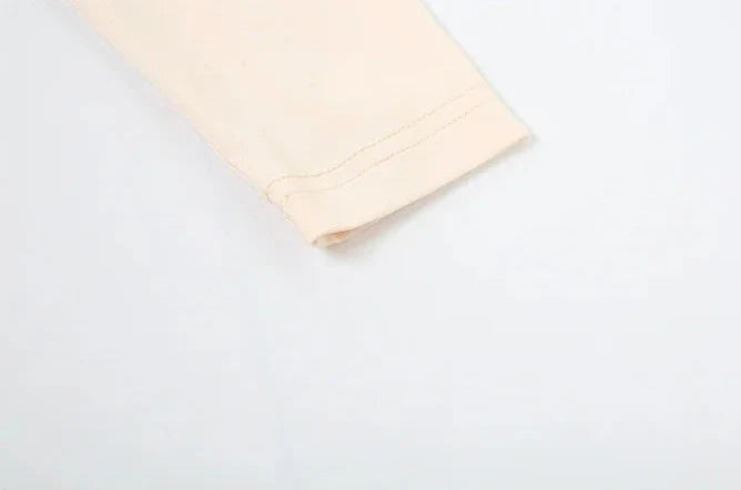 Backless Full Sleeve O-neck Basic Fit Bodycon