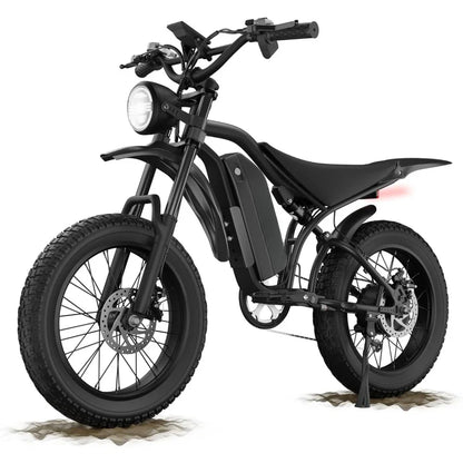 eBike Boys Fat Tire Electric Bike - 1200W Motor, 30+ MPH Speed