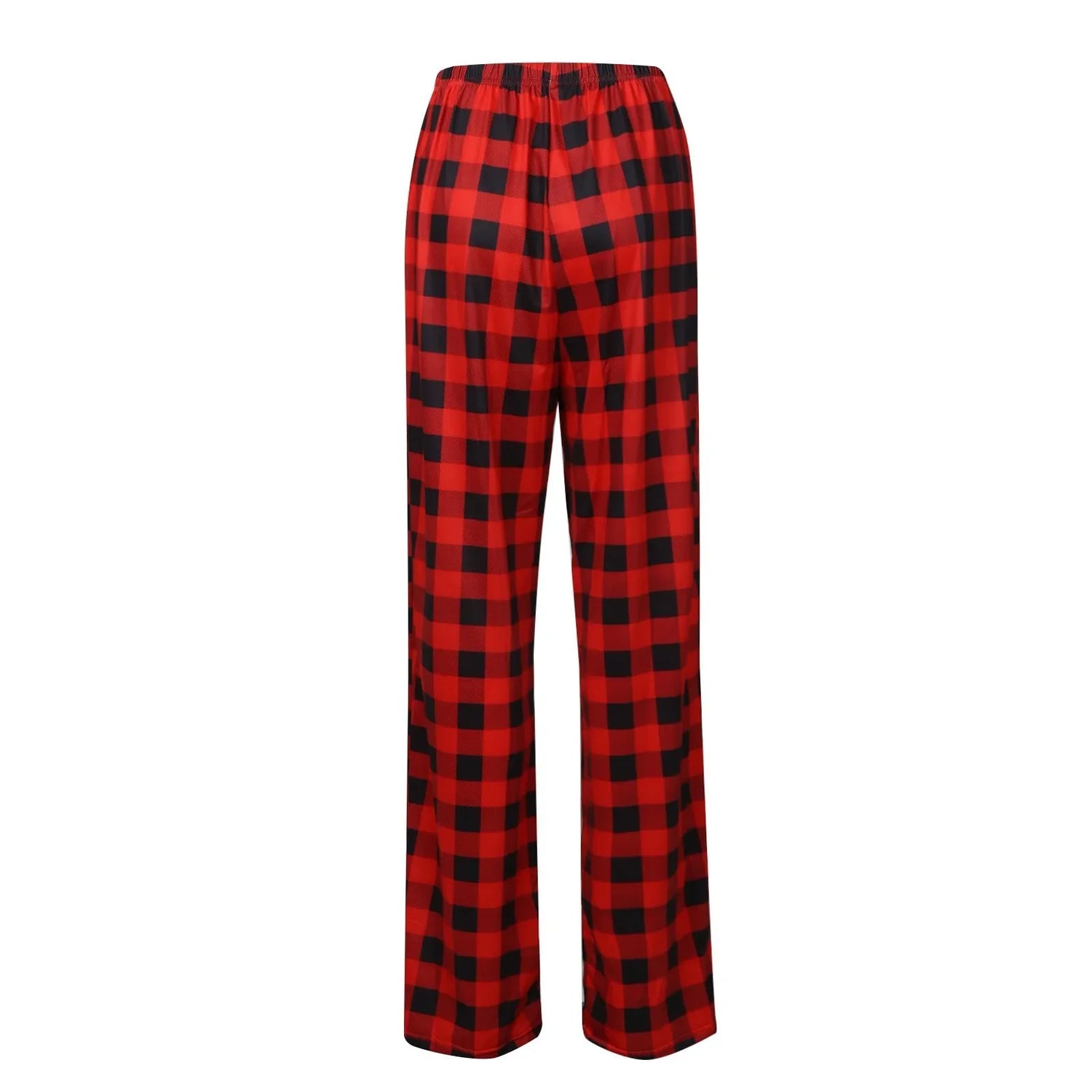 Women Christmas Pajama pants Autumn Winter Plaid Printed Pants