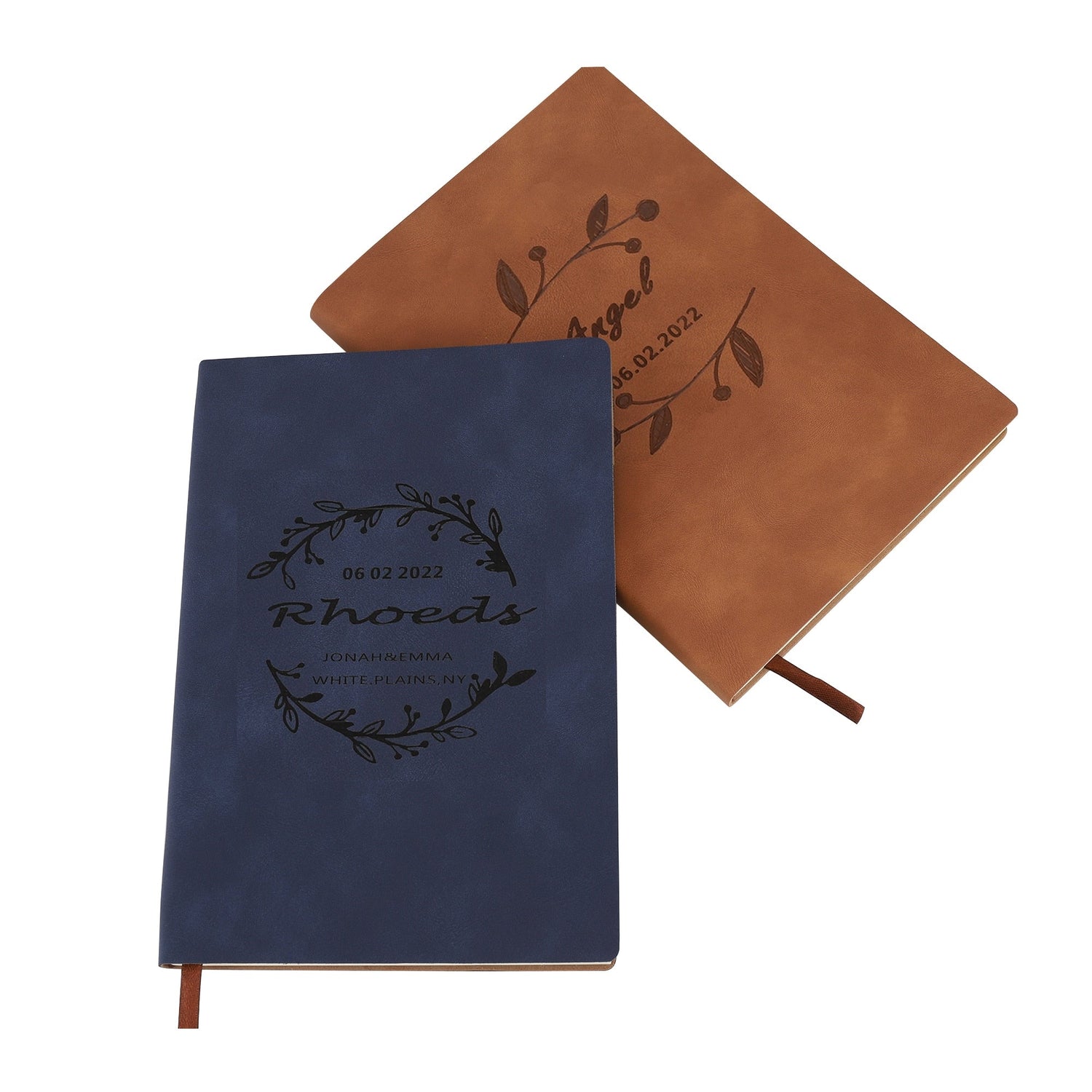 Customized DIY Leather Notebooks Soft Cover Business A5 Journals