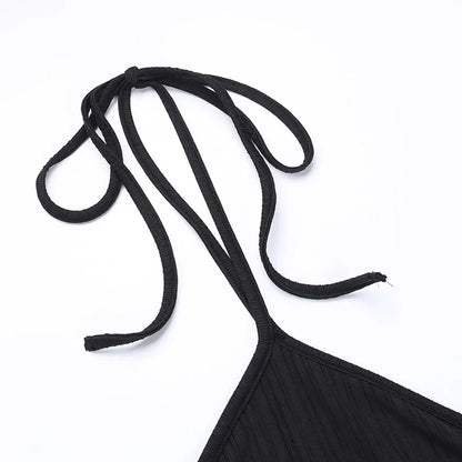 Knitted Long Sleeve Slim Mini Fairycore Slash Neck Dress