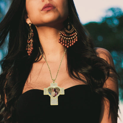 Customizable Photo Hip Hop Neck Fashion Jewelry Gifts Accessories Necklaces