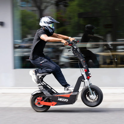 HEZZO-F8 Electric Scooter - 8000W Power, Max Speed 100 Km/h