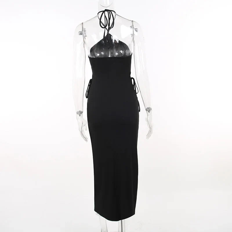 Knitted Long Sleeve Slim Mini Fairycore Slash Neck Dress