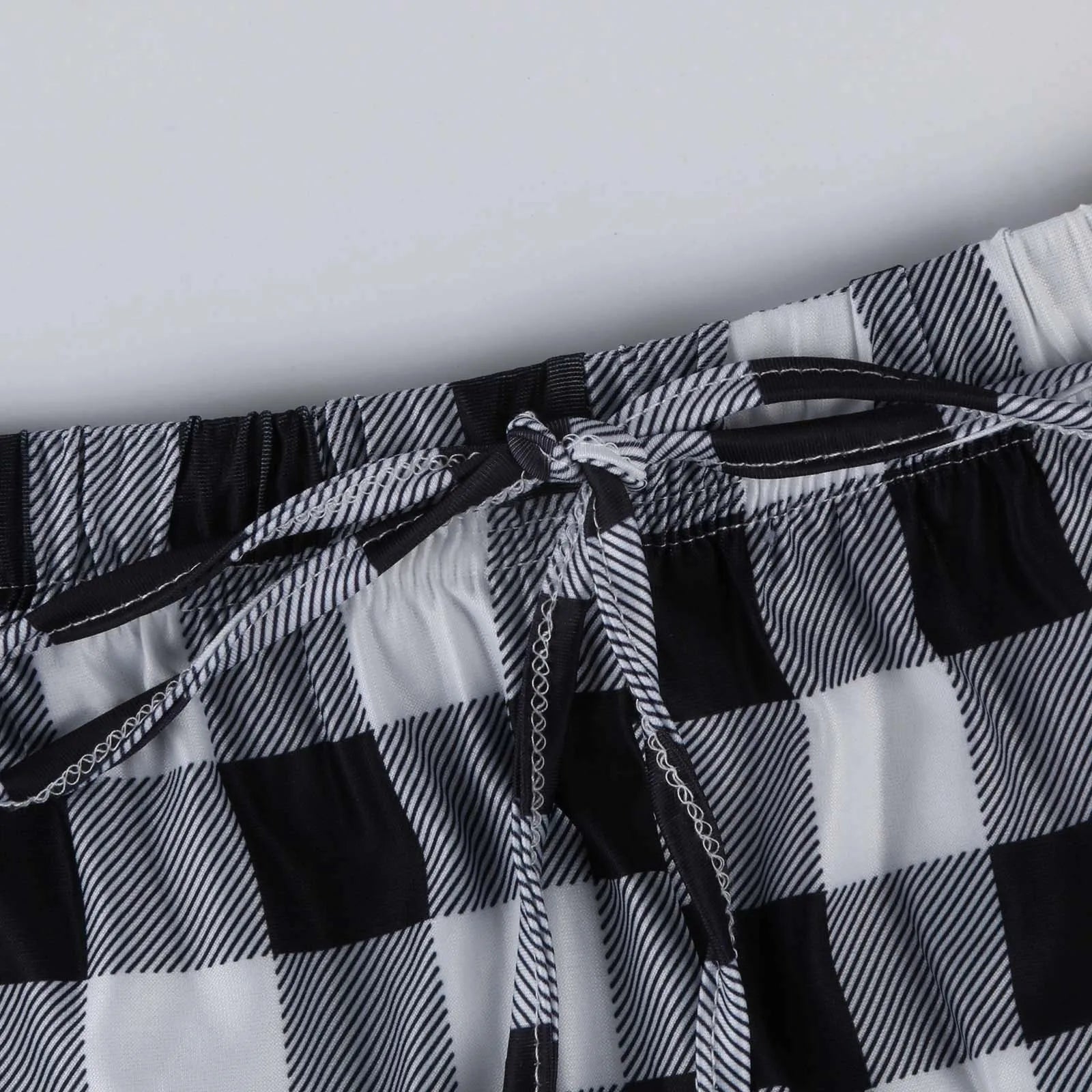 Women Christmas Pajama pants Autumn Winter Plaid Printed Pants