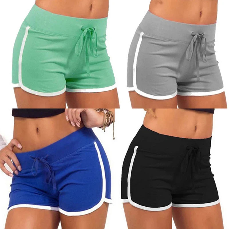 Summer Fast Drying Sports Pants for Women Cotton Shorts