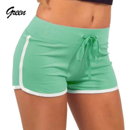 Summer Fast Drying Sports Pants for Women Cotton Shorts