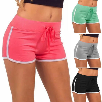 Summer Fast Drying Sports Pants for Women Cotton Shorts
