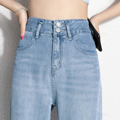 High Street Mopping Trousers Loose Straight Pants