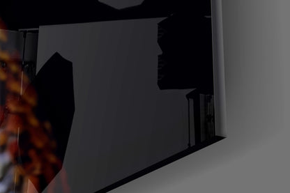 Eyes of the Fiery Serpent Glass Wall Art || Designer Collection