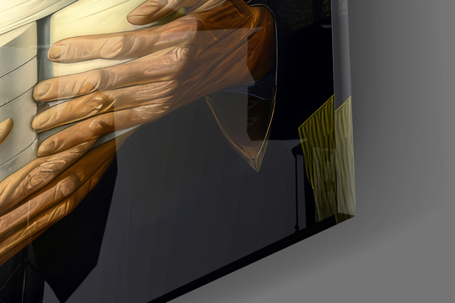 American Nightmare Glass Wall Art || Designer Collection