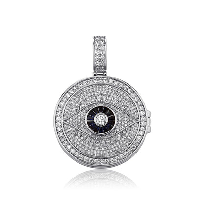 Hip Hop Photo Pendant Necklace Iced Out CZ Pendant Personalised Fashion Jewelry