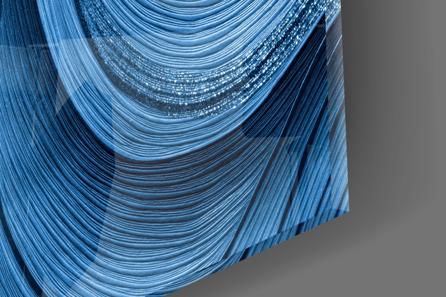 Elevate Your Space with Ocean Waves Glass Wall Art
