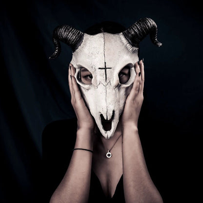 Halloween goat mask
